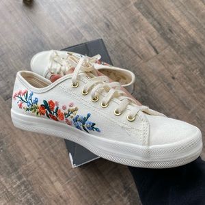 RiflePaperX Keds sneakers,size 7.5 M.Used once,good as new.Comes in original box